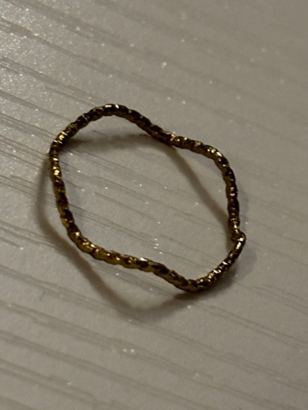 Four-Piece Gold-Tone Stackable Ring Set - Picture 5 of 15